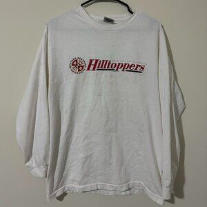 Vintage Western Kentucky University WKU Hilltoppers Long Sleeve White Tee
